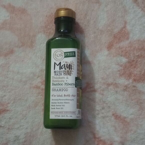 🆕🧴Maui Moisture Hair Care Thicken & Restore + Bamboo Fibers Shampoo 19.5 fl oz - Picture 1 of 4